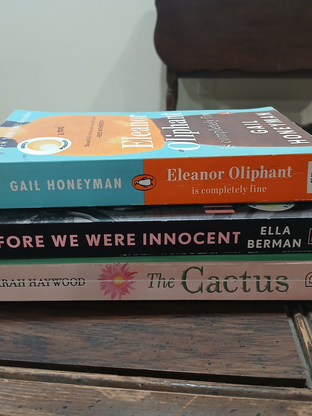 Reese's Book Club Books-Eleanor Oliphant Is Completely Fine And Two Others